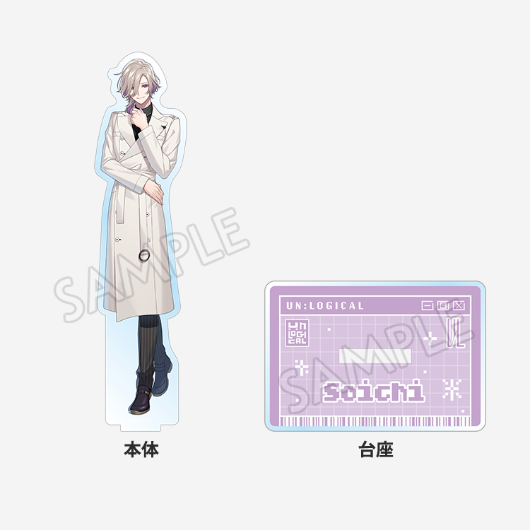 C108 一家Dumb_Rock! アクリルスタンド 私服ver. 5個 UN:LOGICAL アクリルスタンド 私服Ver. ｜ Goods [商品情報] ｜ UN:LOGICAL
